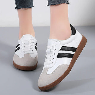 Trendy Vulcanized Flats Women Sneakers - Epictzar Intl.