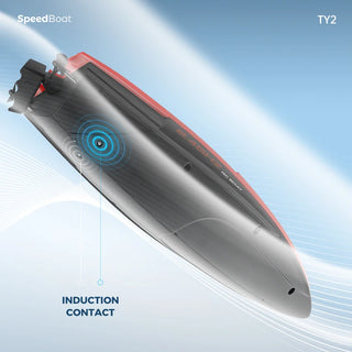 Large Speedboat High-Speed 2.4G RC Water Toy