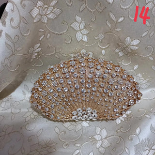 Multicolored Crystal Dinner Party Handbag