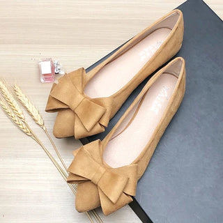 Women Big Bowknot Wedding Shoes