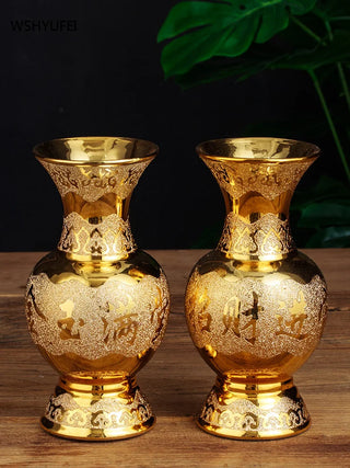 Buddhist Worship Ceramic Vase