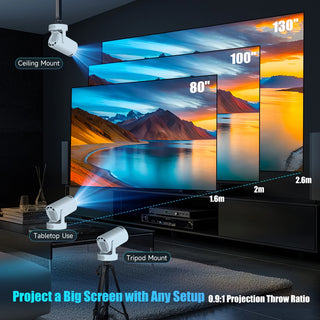 Android 11 HY300 Pro Home Theater Projector