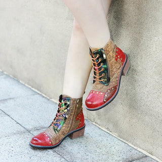 Round Toe Comfortable Casual Party Booties