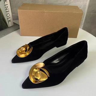 Elegant Pointed Toe Flat Shoes