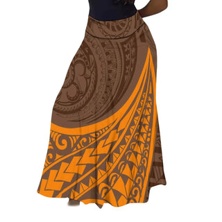 Hawaiian Ball Party Design Casual Skirt