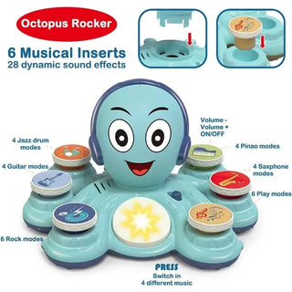 Preschooler Toddlers Octopus Music Toys