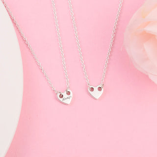 Heart Collier 100% Real Sterling Necklace