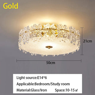 Luxury Crystal Glass Ceiling Lamp - Epictzar Intl.