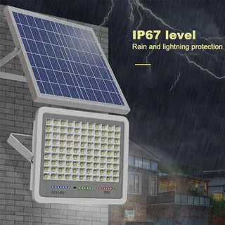 Sunlight Powered Solar Spotlight