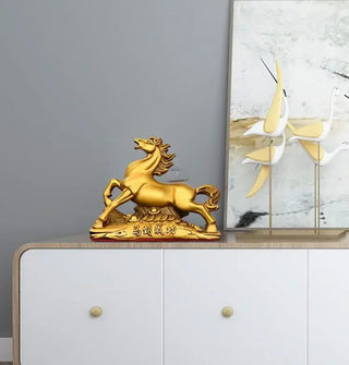 Feng Shui Copper Horse Success Ornament