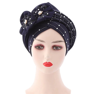 African Turban Braids Headscarf Bonnet