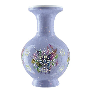 Creative Gift Puzzle with LED Light Can Hold Aquamarine Porcelain Printed Toys for Home Decoration Gifts for Girlfriend