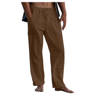 Men's Linen Beach Fitness Pants