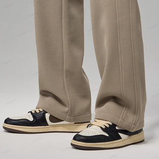 Classic Elastic Waist Casual Pants