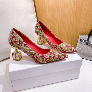 Ladies Pointed Toe Wedding Shoes