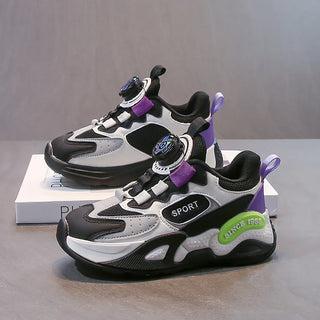 Autumn Sneakers For Kids 2025 Trend Fashion Teenager Boy's Sneakers Soft-soled Outdoor Children's Sport Shoes Fashion Footwear