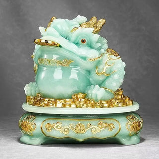 Attract Wealth Lucky Golden Toad Ornaments
