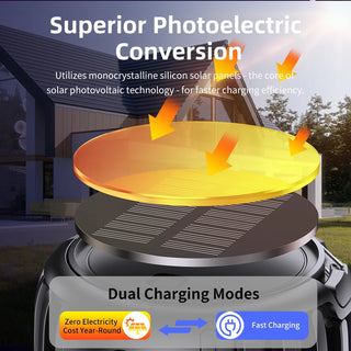 Solar Powered Insect Bugs Zapper Trap
