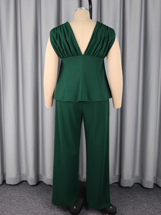 Elegant Business Party Pants Suit Outfit