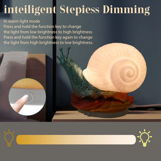 Cute Adjustable Snail Night Light