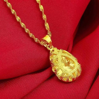 Luxury 24K 9999 Pure Gold Pendant Necklace - Epictzar Intl.