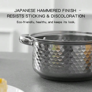 Heavy Duty Stainless Steel Pots & Pans Set