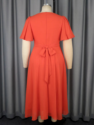 Elegant Chiffon Evening Party Dress