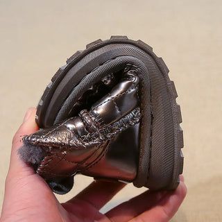 Girls Plush Anti-slip Snow Boots