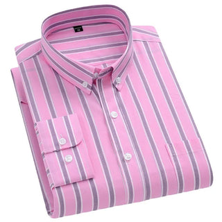 Business Men's Striped Formal Shirt