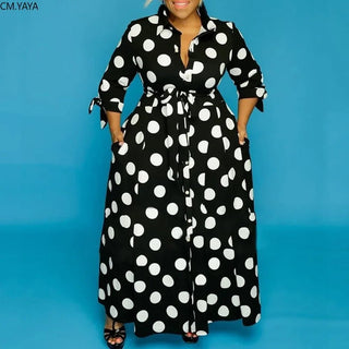 Women Button Up Versatile Maxi Dress - Epictzar Intl.