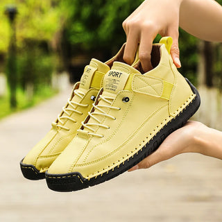 Handmade Leather Casual Flats Shoes