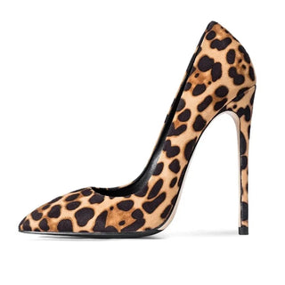 Ultra High Heeled Women Leopard Shoes
