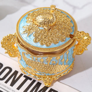 Peacock Shape Decorative Sugar Jar