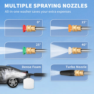 Electric Quick Connect Nozzles Power Washer