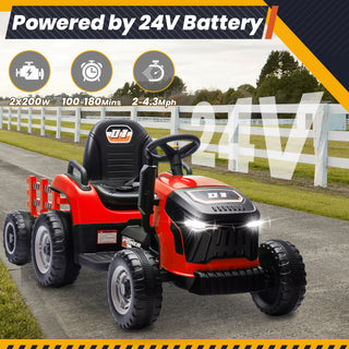 Kids 24Volt Ride On Electric Toys Tractor