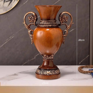 Handicraft Flower Arrangement Resin Vase