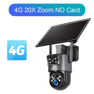 Dual Screen Solar Security Camera