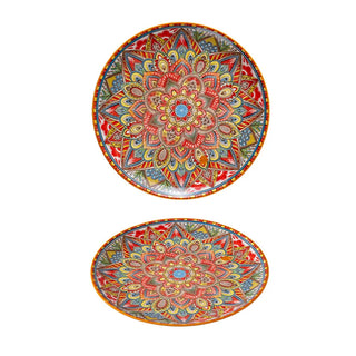 Bohemian Ceramic Plate Home Western Cuisine Plate Creative Cuisine Plate Restaurant