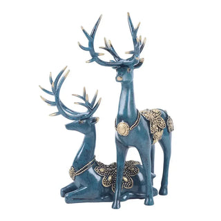 Deer Resin Art Sculpture Figurine