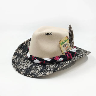 Retro Suede Fedora Jazz Party Hats