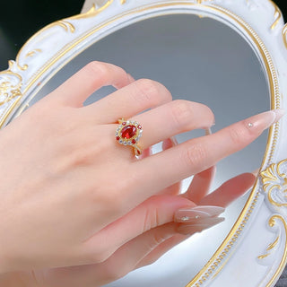 Oval Cut Vintage Engagement Ring