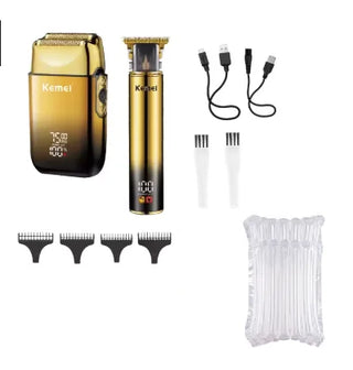 Professional Barber Hair Clippers Machine Set