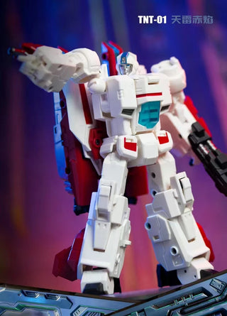 Transformers Jetfire Skyfire G1 Toys Dark TNT01 Decepticons Robot Animated Version Aircraft Deformation Action Figure Model Gift