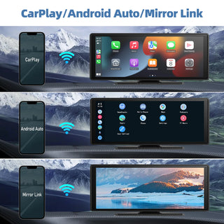 Portable HD Touchscreen Wireless Carplay