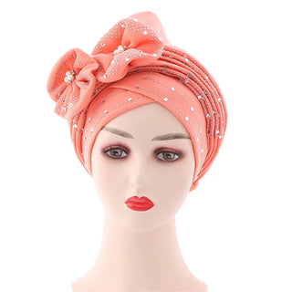 African Turban Braids Headscarf Bonnet