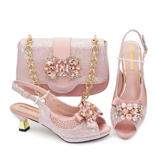 Italian Design Ladies Shoes & Matching Bag Set