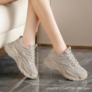 Lightweight Design Tennis Platform Sneakers - Epictzar Intl.