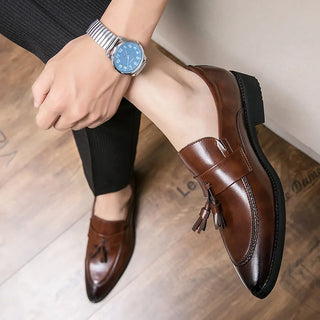 Elegant Pointed Toe Business Casual Shoes
