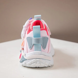 Autumn Sport Shoes For Children PU Leather Teenager Girl's Sneakers Outdoor Running Shoes For Kids Breathable Boy's Footwear