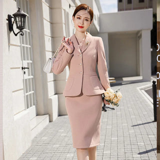 Elegant Work Wear Skirt Set